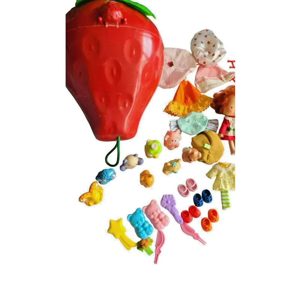 Strawberry Shortcake and Friends Dolls‎ and Accessories with Carrying Case